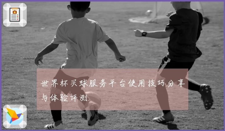 世界杯买球服务平台使用技巧分享与体验评测
